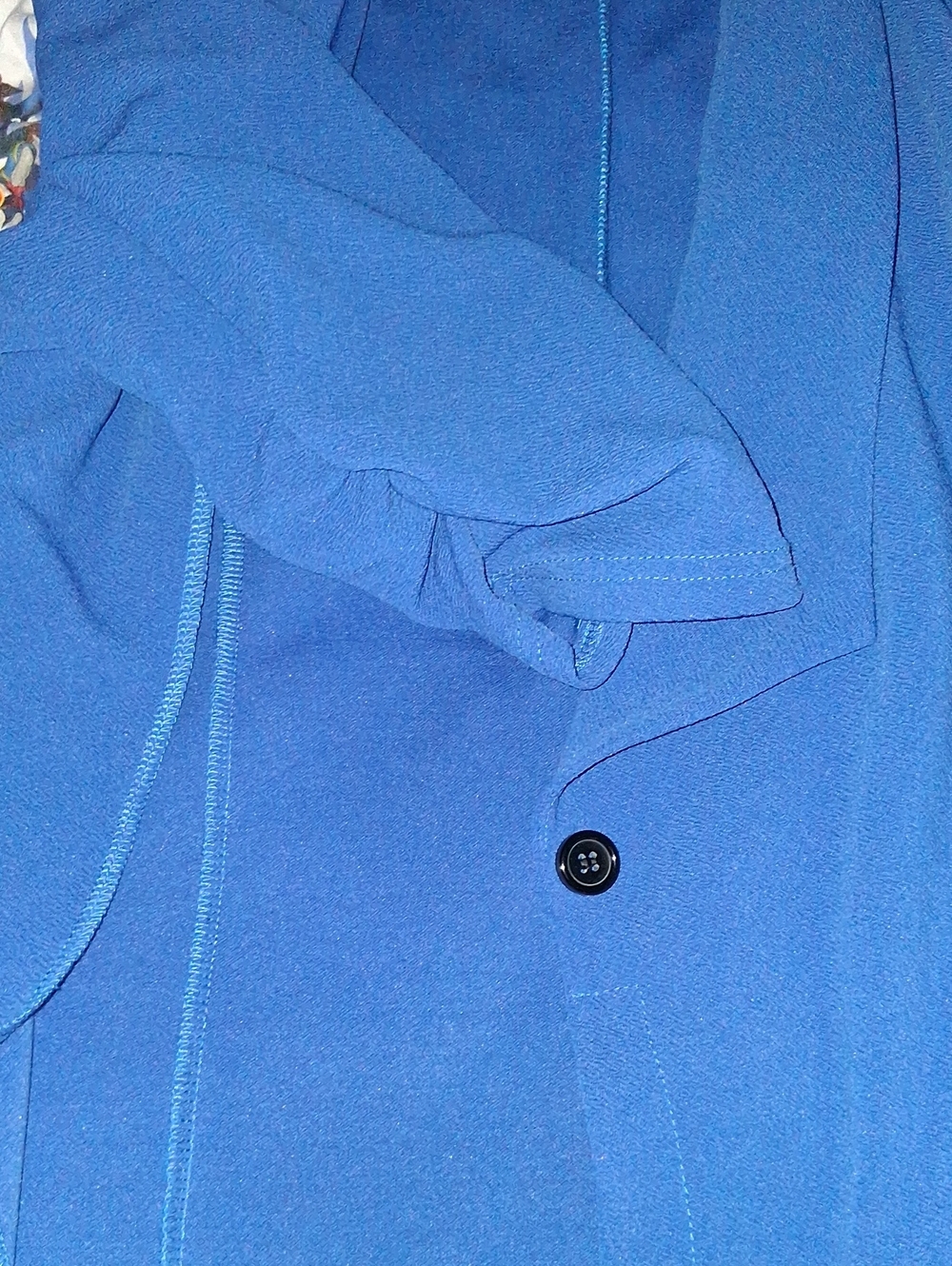 Royal Blue Womens Blazer - Picture 5 of 5